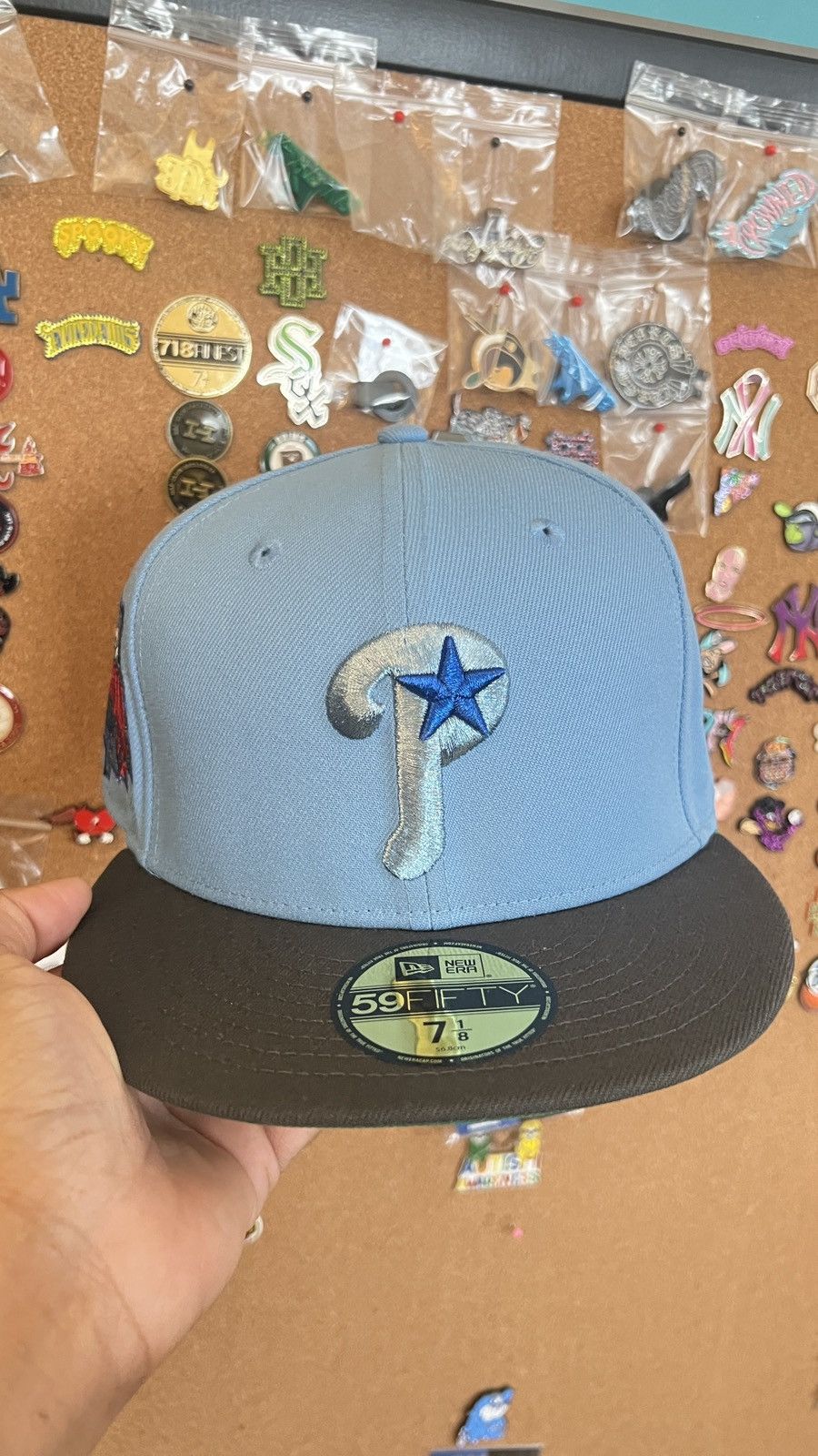 New Era Philadelphia Phillies 1996 All Star Game Fitted 71/8 Size ONE SIZE - 1 Thumbnail