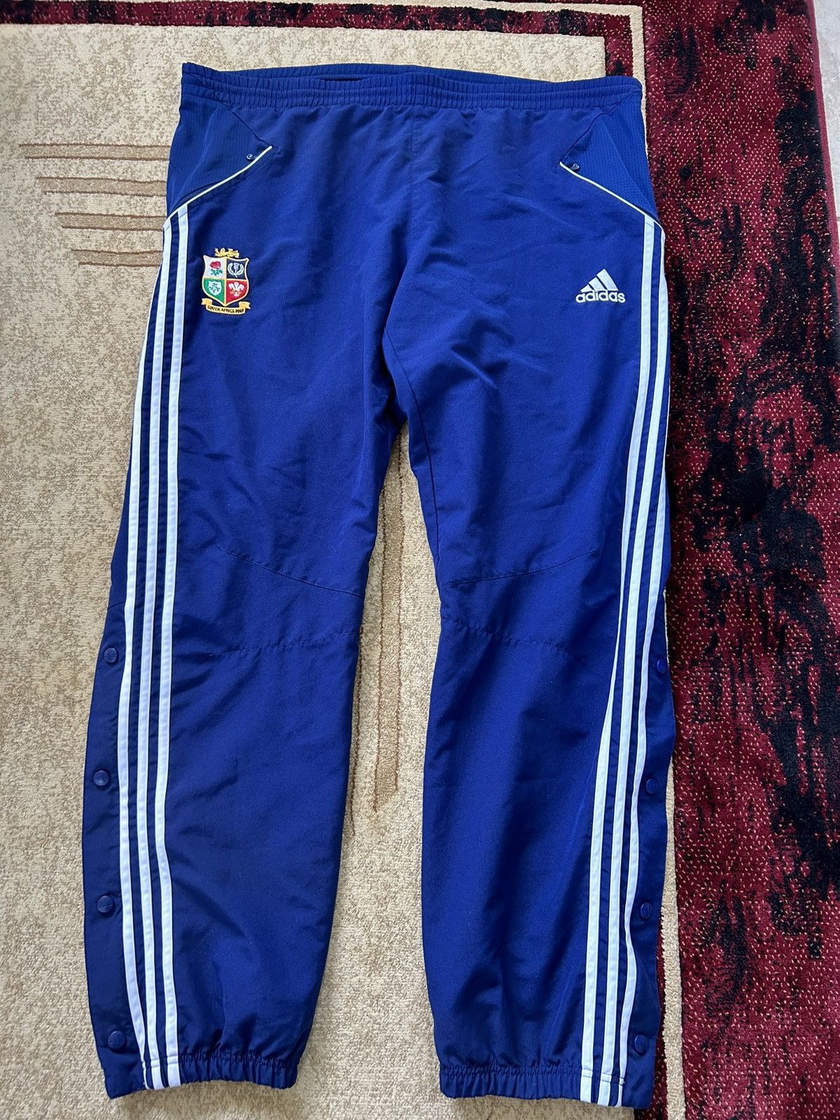 Adidas × Vintage Vintage Adidas South Africa 2009 Fifa Track Pants Size US 36 / EU 52 - 2 Thumbnail