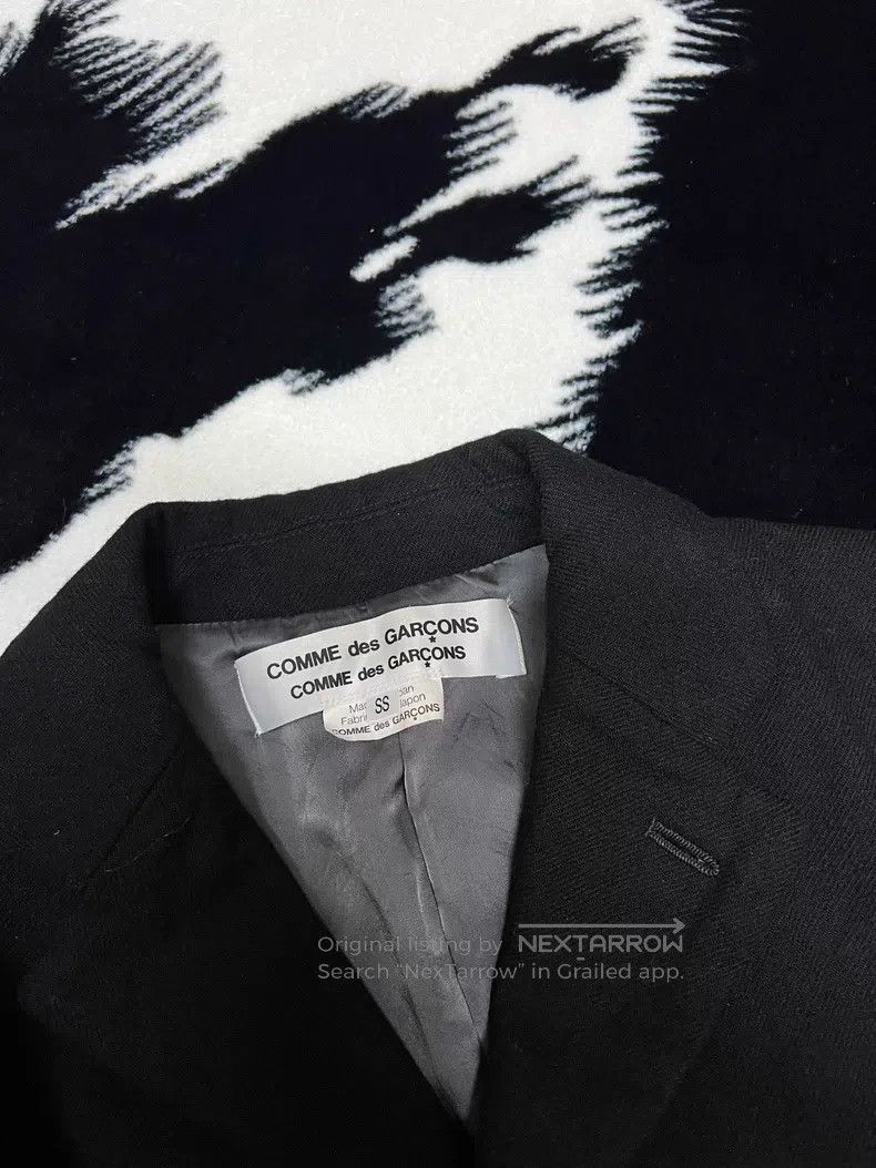 Comme des Garcons Comme Des Garcons Faded Wool Suit Jacket Size XS / US 0-2 / IT 36-38 - 4 Thumbnail