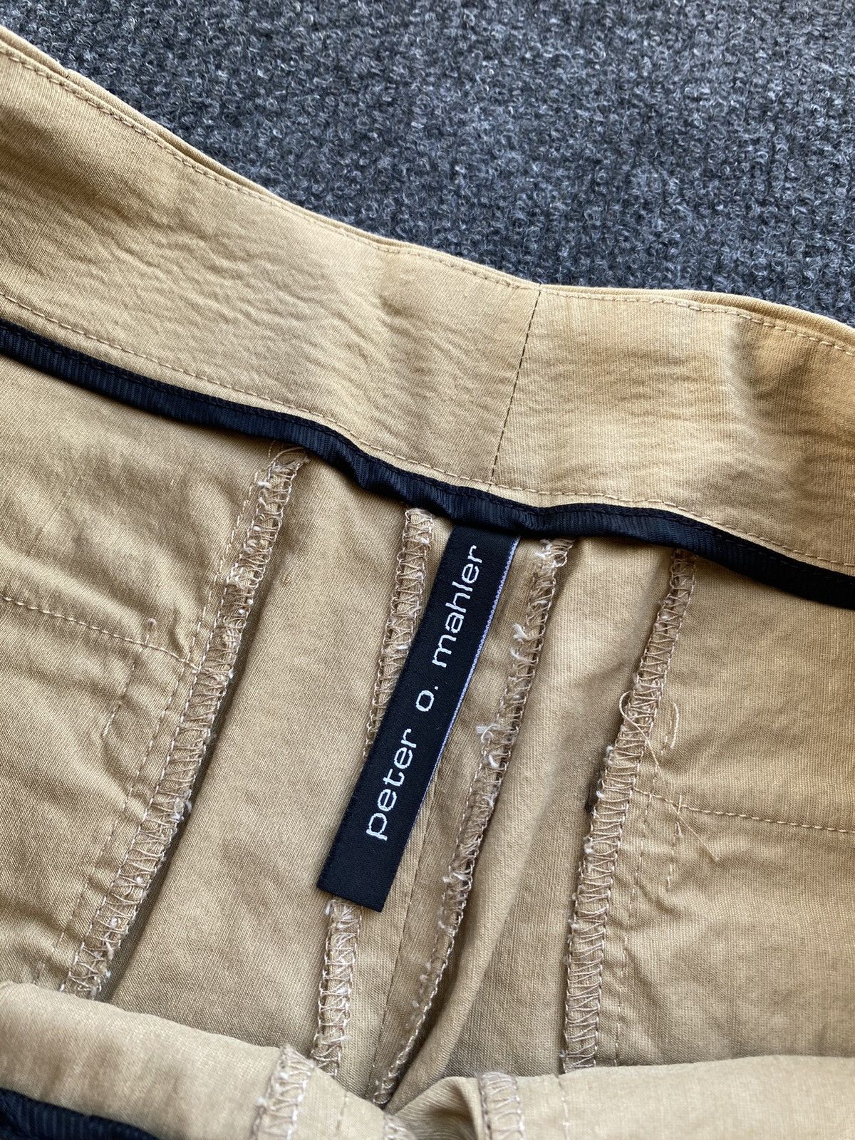 Other 🔥OPIUM Punk Peter O. Mahler Baggy Wide dress chino pants 27 Size 27" / US 4 / IT 40 - 5 Thumbnail
