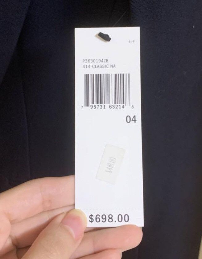 DKNY DKNY Black Layered Blazer Size S / US 4 / IT 40 - 16 Thumbnail