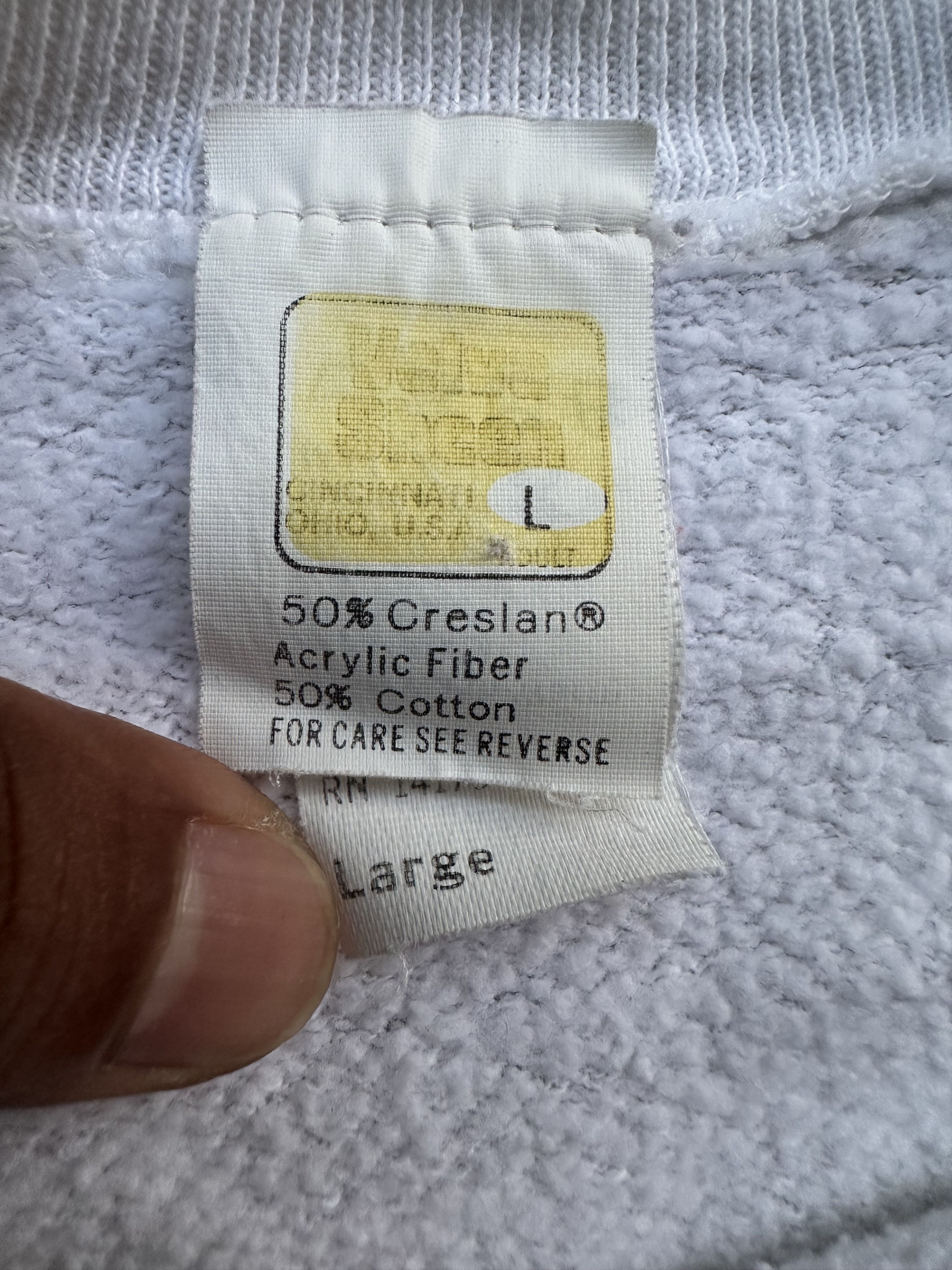 Velva Sheen Vintage 70s University Of California Irvine Sweatshirt Size US L / EU 52-54 / 3 - 6 Thumbnail