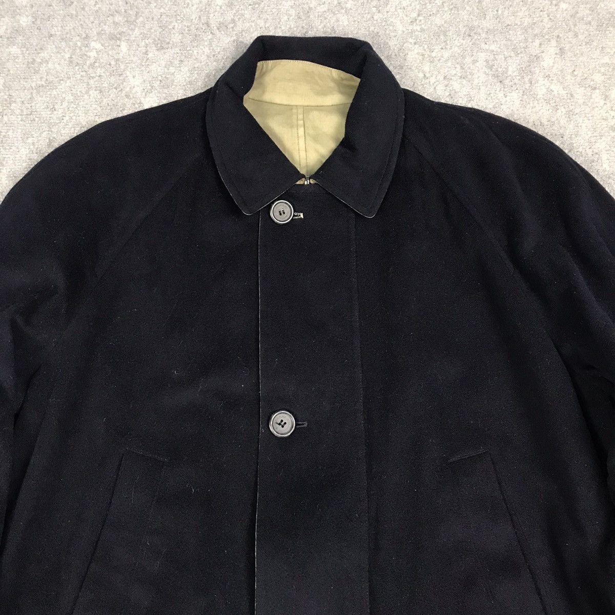 Burberry × Burberry Prorsum BURBERRY LONDON WOOL NAVY PARKAS COAT JACKET Size US L / EU 52-54 / 3 - 2 Thumbnail