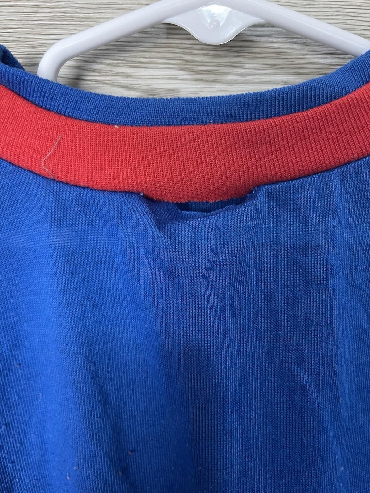 Other Vintage Batman Superman T Shirt USA Youth M? Single Stitch Size ONE SIZE - 4 Thumbnail