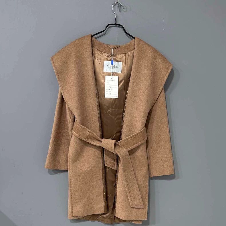 Max Mara Rialto hooded bathrobe coat