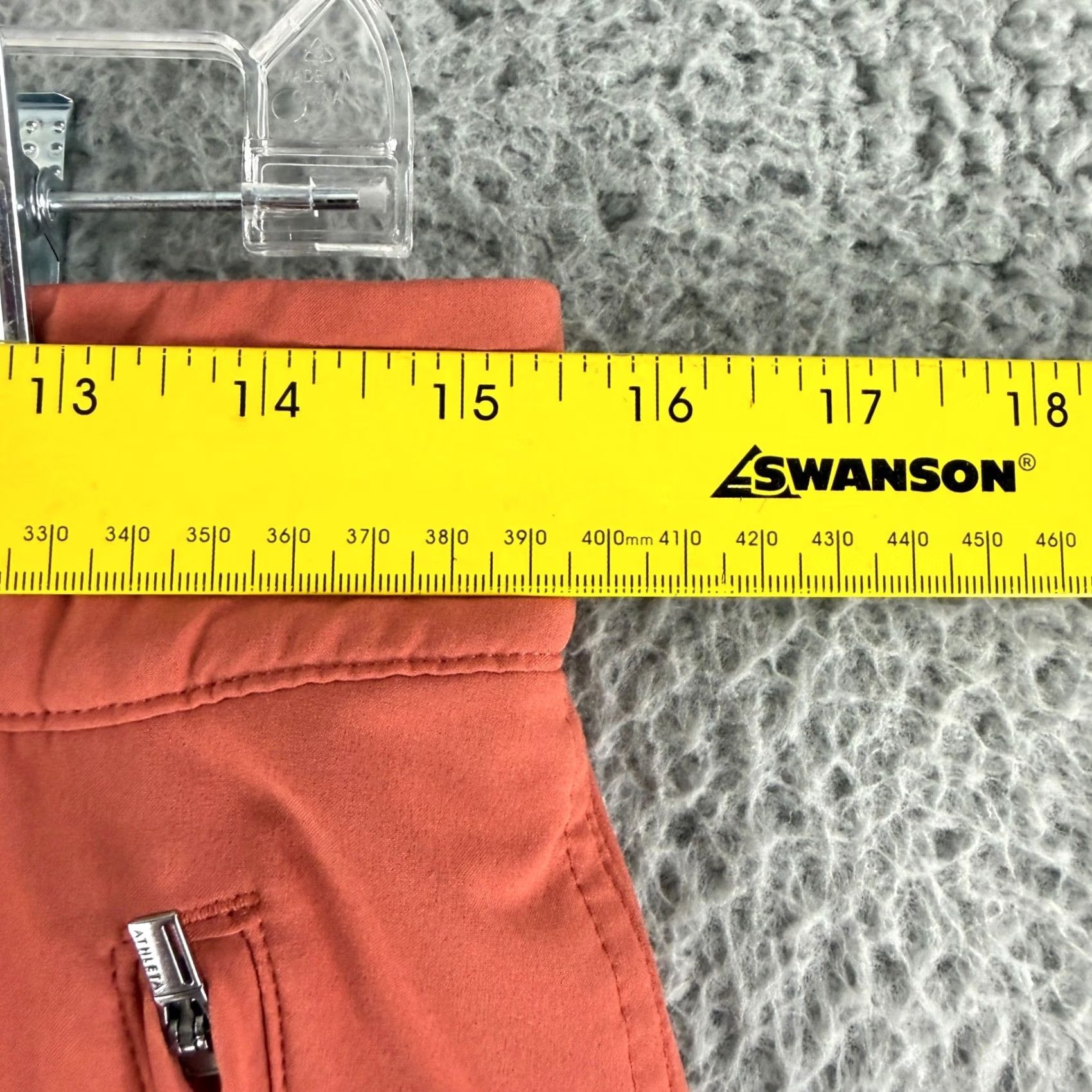 Athleta Athleta Chelsea Cargo Lined Pants Orange High Rise Jogger Womens 10 Size 24" / US 00 / IT 34 - 4 Thumbnail