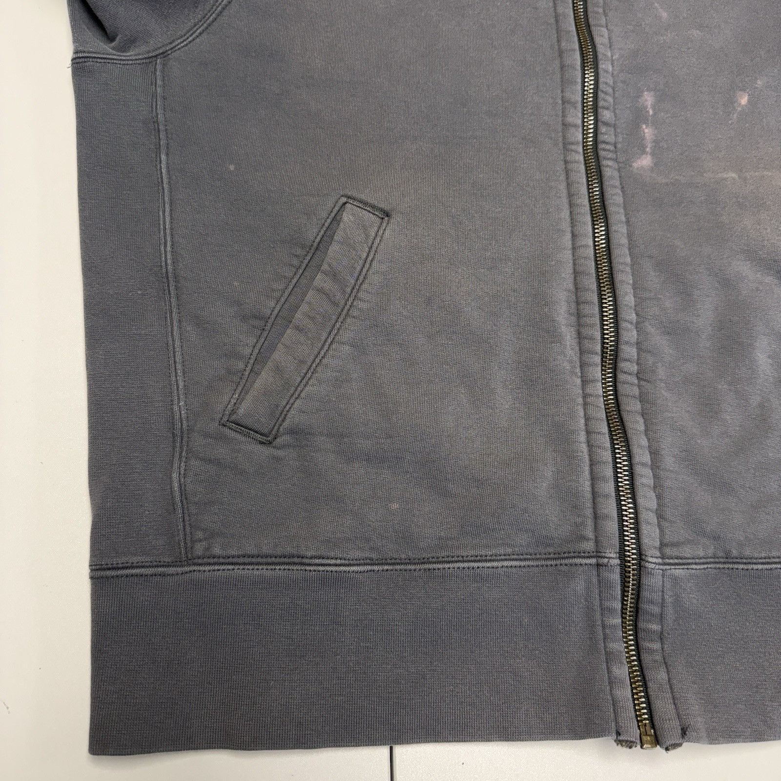 American Giant American Giant Sweatshirt Mens Large Gray Full Zip Mock Neck Size US L / EU 52-54 / 3 - 4 Thumbnail