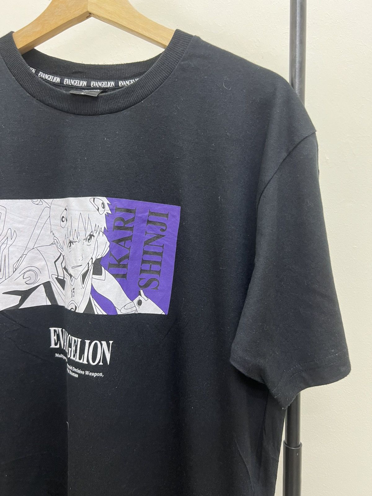 Anime Japan Anime Eva Neon Genesis Evangelion Humanoid Ikari Tee Size US L / EU 52-54 / 3 - 3 Thumbnail