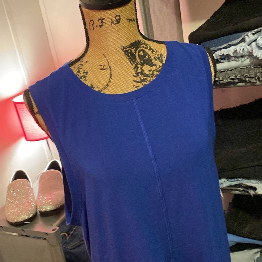 Nike Nike Blue Tank Top Size M / US 6-8 / IT 42-44 - 2 Thumbnail