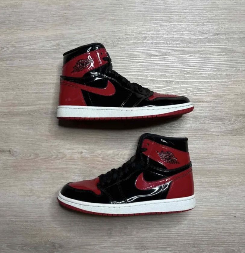Jordan Brand Jordan 1 “Patent Bred” Size US 9.5 / EU 42-43 - 1 Thumbnail