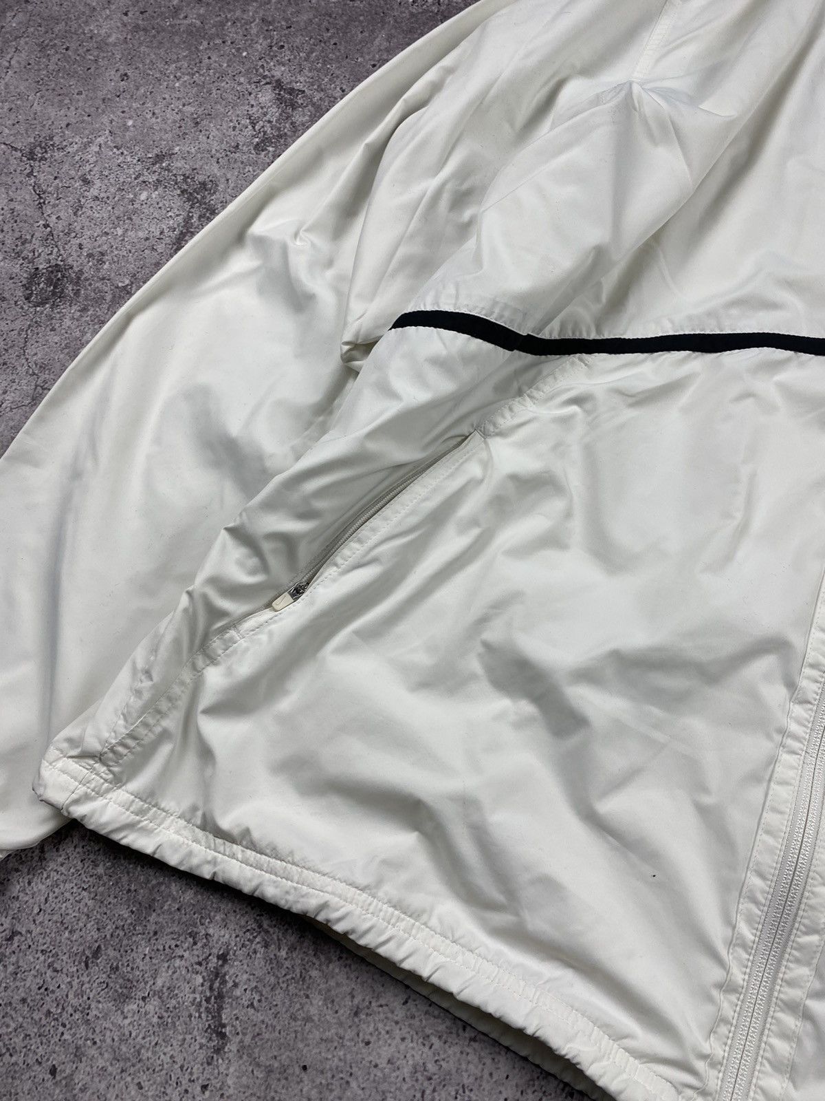 Nike × Vintage 90’s NIKE TEAM COURT RETRO SWOOSH LOGO Y2K TRACK JACKET Size US XL / EU 56 / 4 - 7 Thumbnail