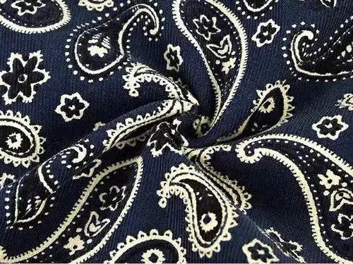 Japanese Brand 20SS Indigo Union Japan Navy Bandana Casual Pants Size US 32 / EU 48 - 2 Thumbnail