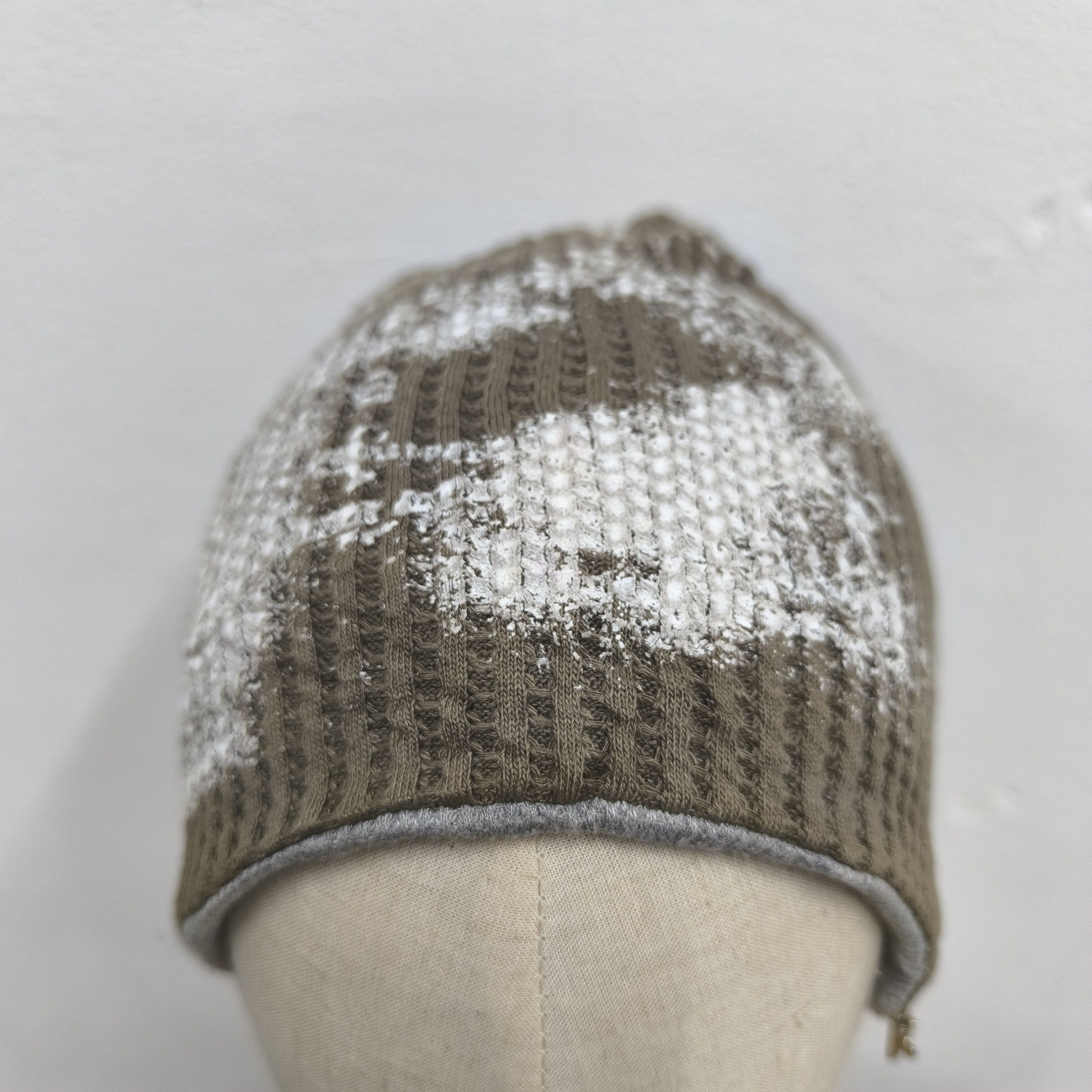 General Research ✨Japanese harajuku style gothic punk zip pull on beanie hat Size ONE SIZE - 3 Thumbnail