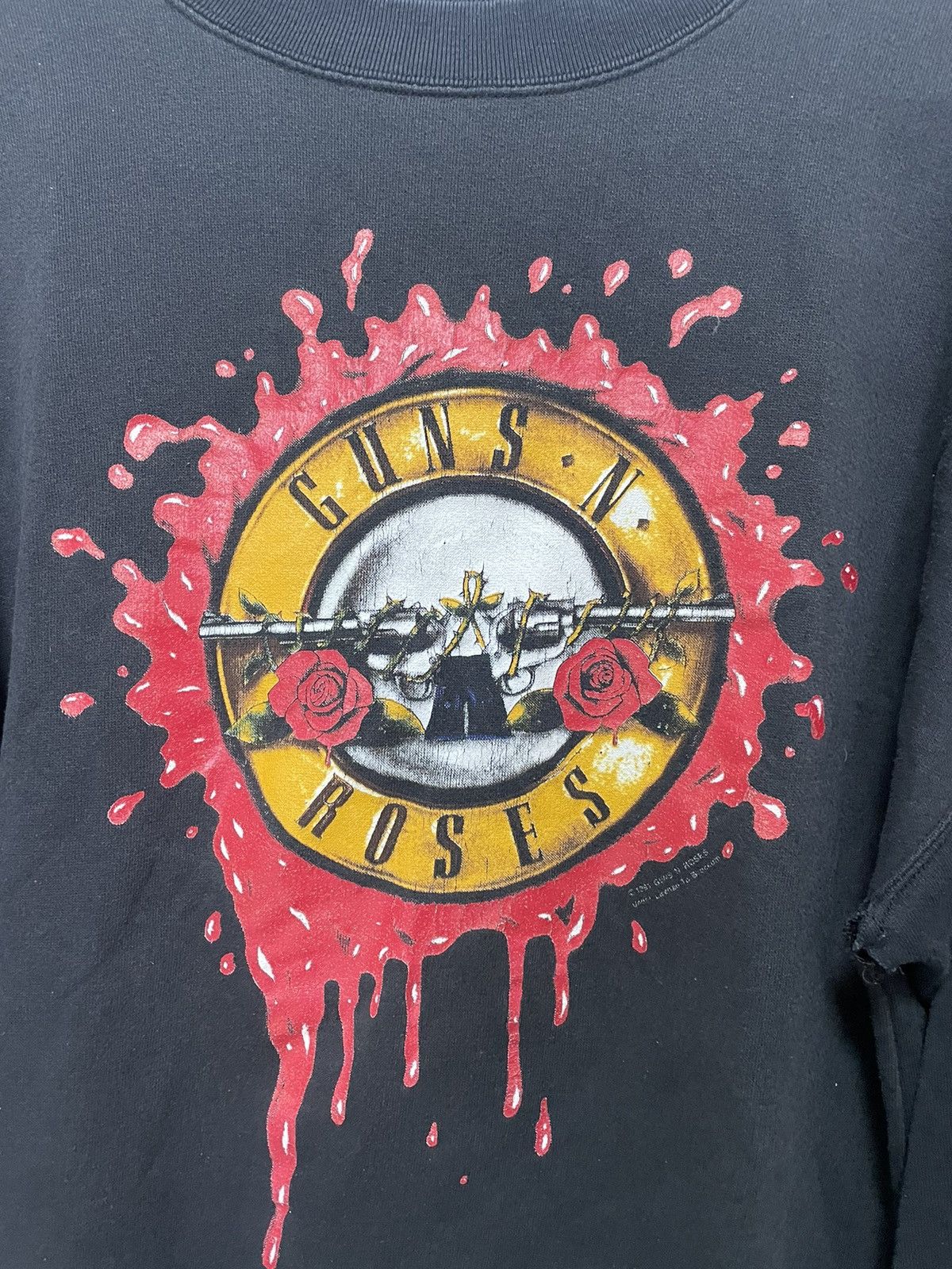 Band Tees 1991 Guns N Roses Get In The Ring Tour 1991/1992 Sweatshirt Size US XL / EU 56 / 4 - 8 Thumbnail