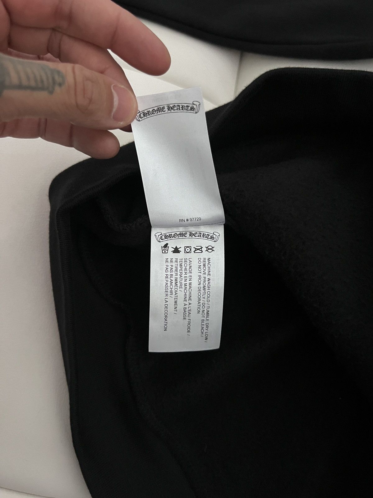Chrome Hearts Chrome hearts logo t shirt Size US L / EU 52-54 / 3 - 5 Thumbnail