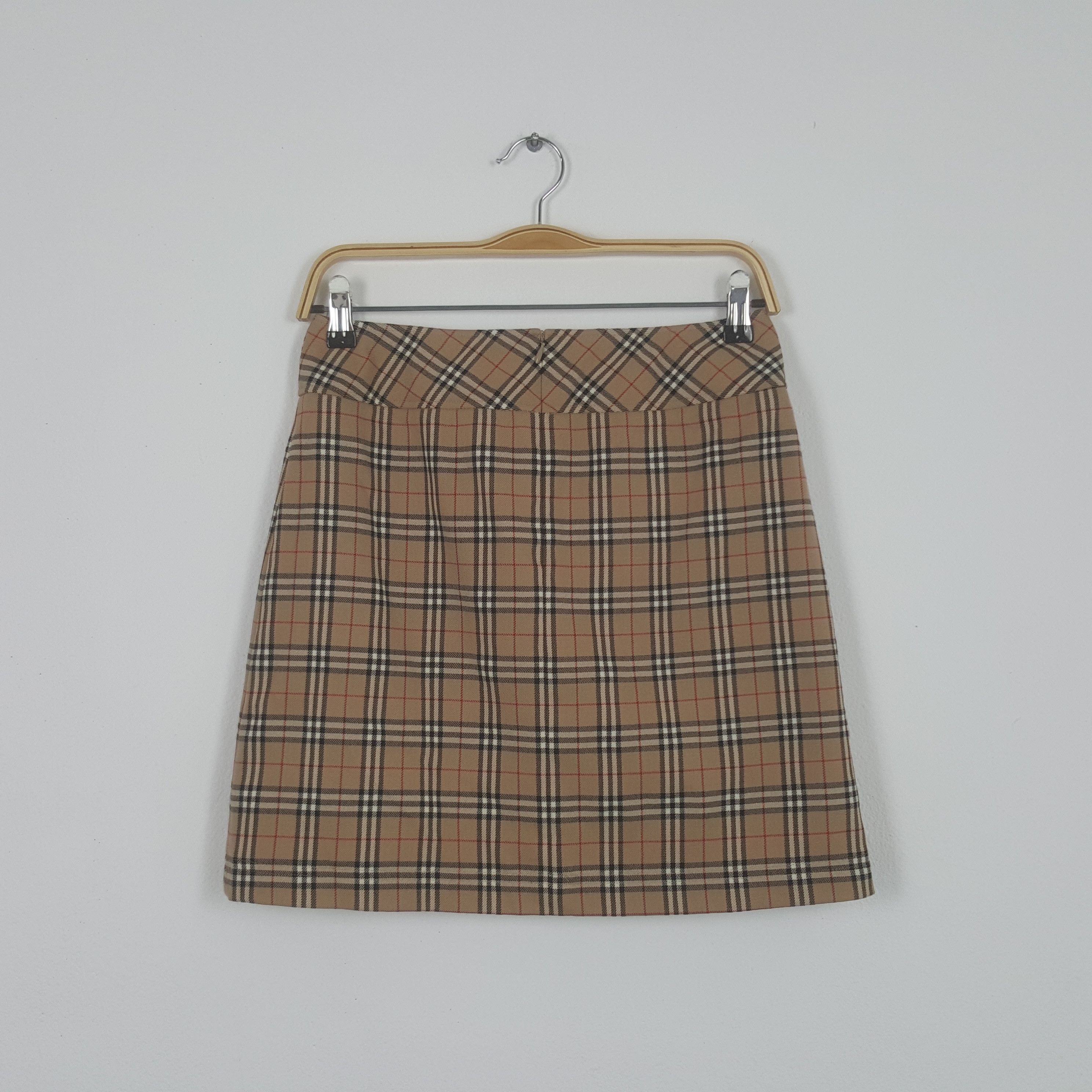 Vintage Burberry Blue Label London Nova Check Skirts
