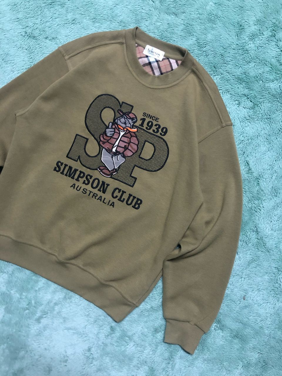 Vintage VINTAGE SIMPSON CLUB AUSTRALIA SWEATSHIRT EMBROIDERED PRINT Size US M / EU 48-50 / 2 - 4 Thumbnail