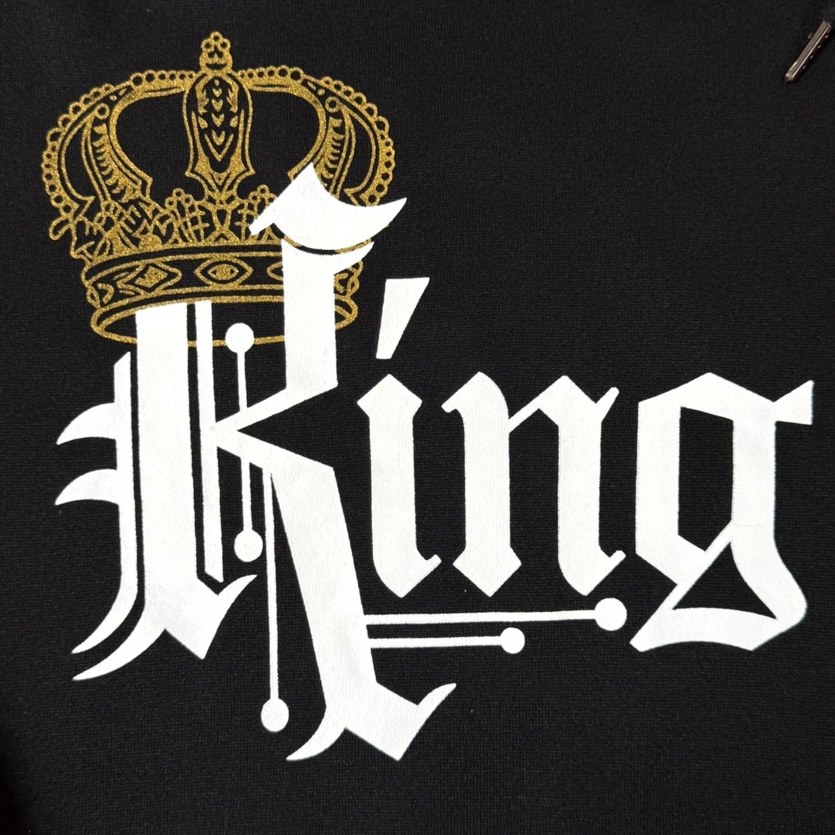 Vintage VINTAGE King Crown XL Graphic Raglan Hoodie Hooded Sweatshirt Dad Husband Boyfriend Gift Size US XL / EU 56 / 4 - 2 Thumbnail