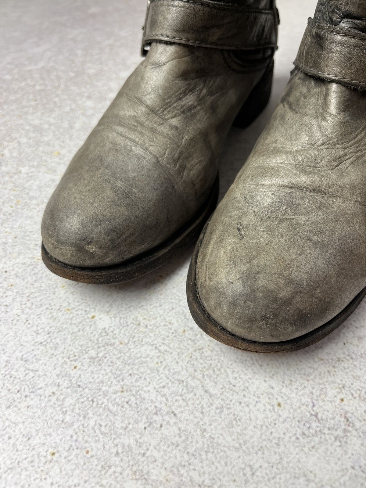 Sendra Vintage Sendra Avant-Garde Leather Cowboy Boots Size 40 Size US 7 / EU 40 - 3 Thumbnail