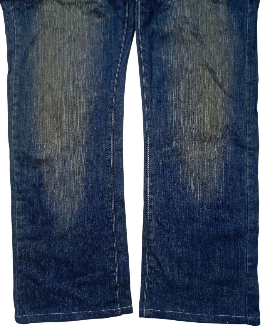 HYDROGEN Hydrogen Distressed Skulls Denim Pants Size US 34 / EU 50 - 7 Thumbnail
