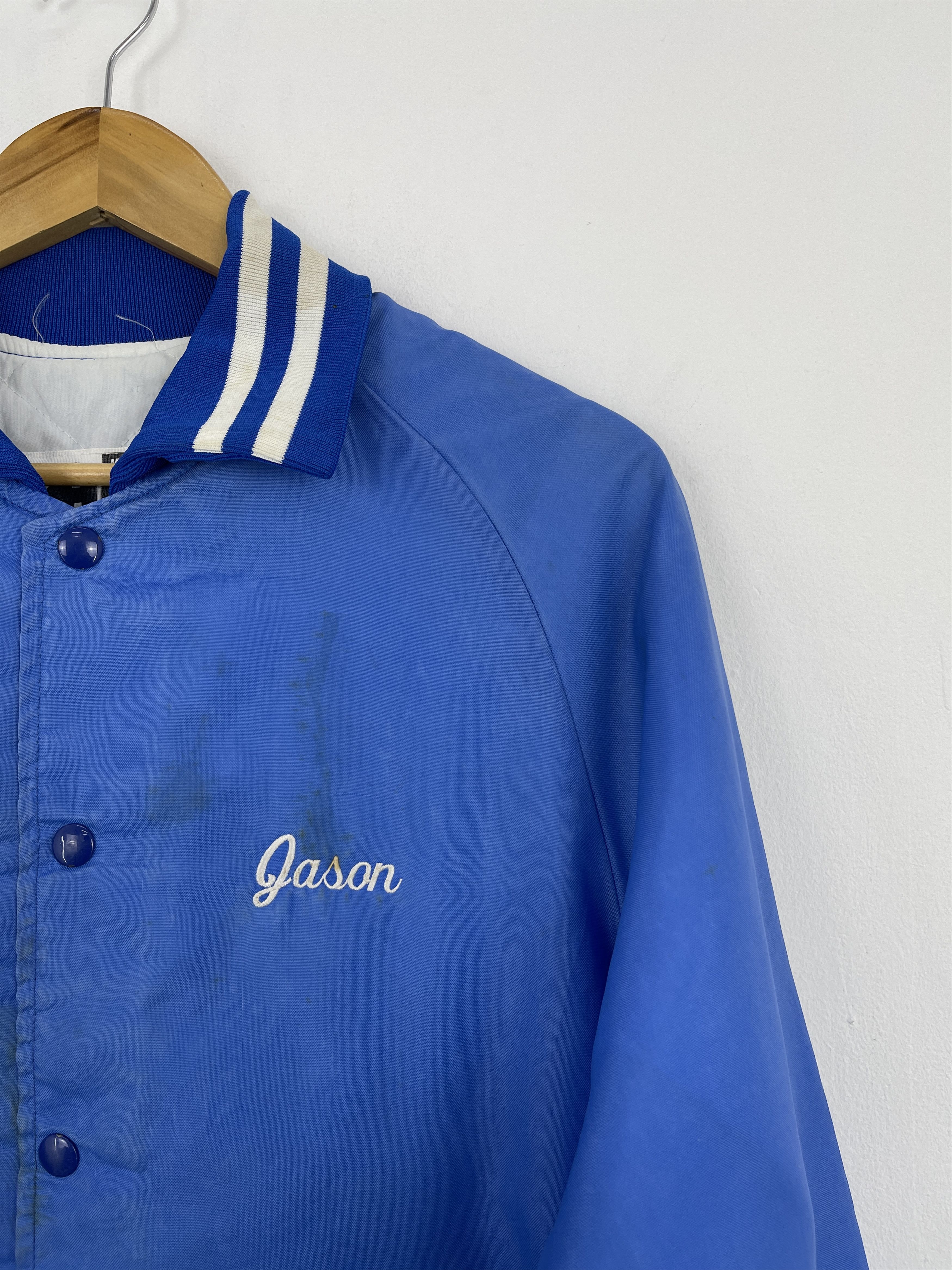 Vtg Don Alleson Athletics Canadian Button Up Jacket JA0035