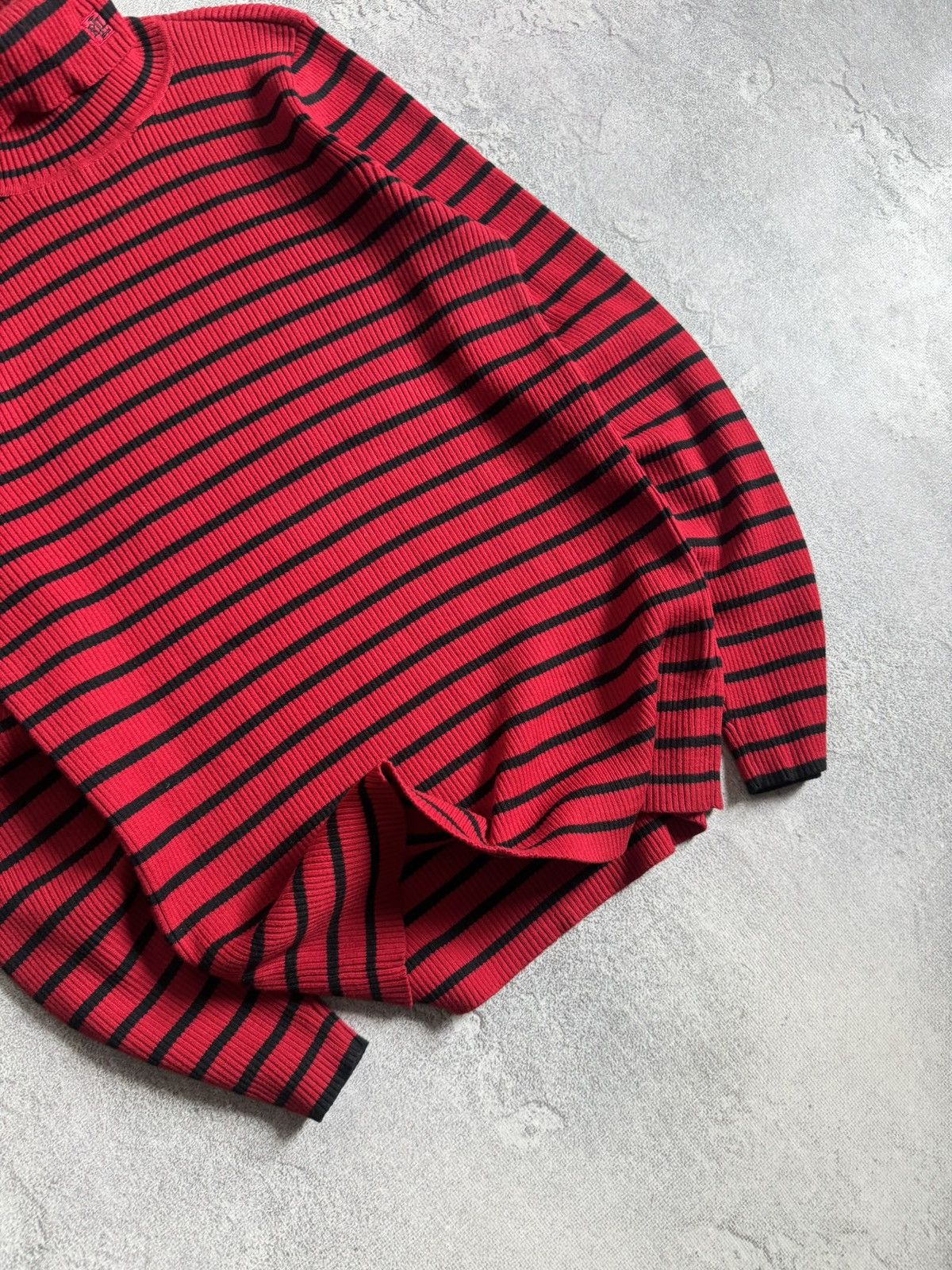 Lauren Ralph Lauren Lauren Ralph Lauren L/size striped turtleneck sweater Size L / US 10 / IT 46 - 3 Thumbnail