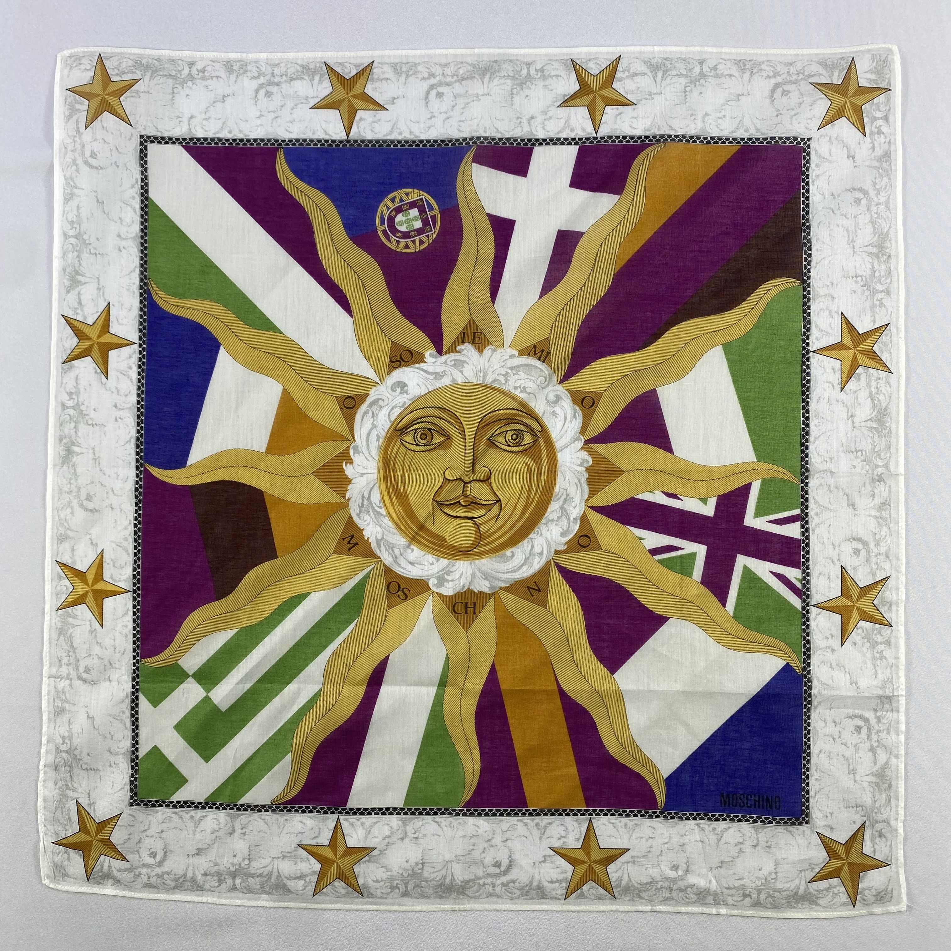 Moschino × Vintage Moschino Bandana/ Handkerchief / Neckerchief Size ONE SIZE - 3 Thumbnail