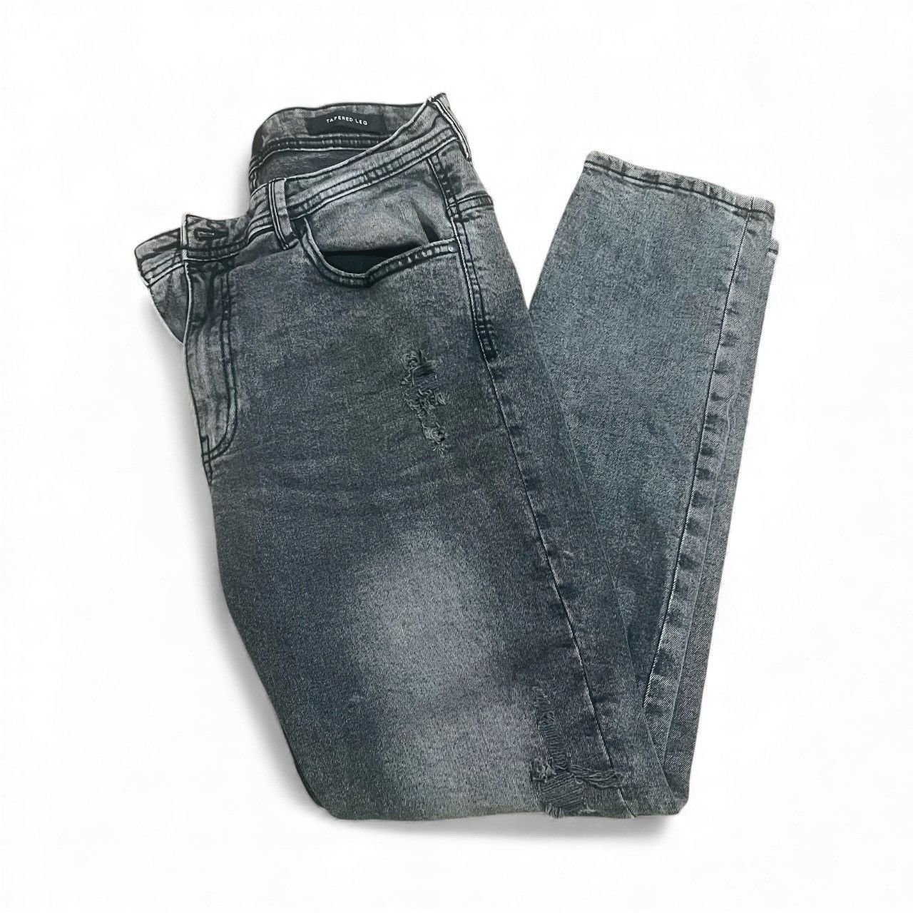 Cotton On Cotton On 91 Jeans Men's 34x32 distressed tapered Leg Denim Size US 34 / EU 50 - 2 Thumbnail