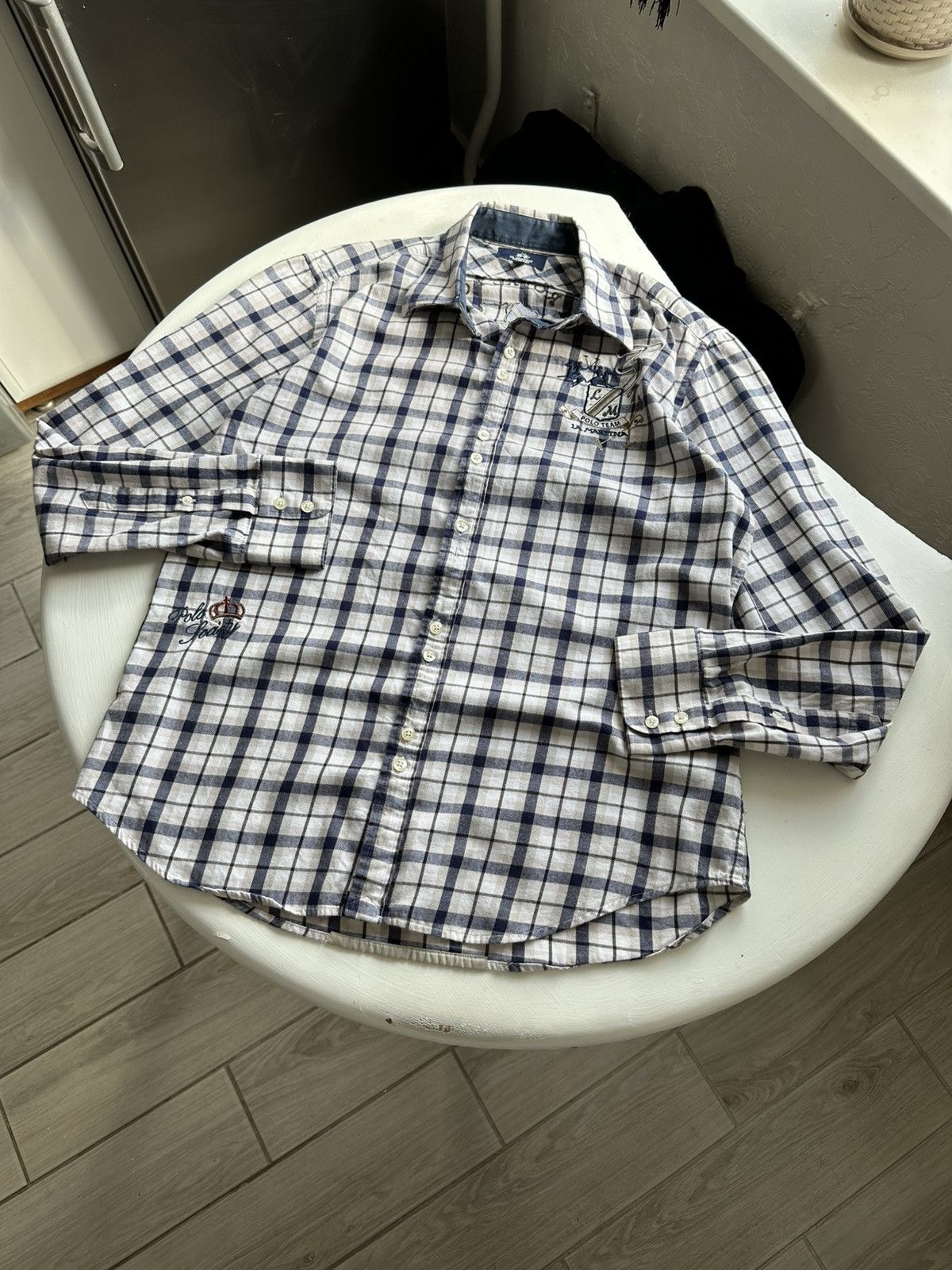 La Martina × Vintage La Martina Shirt Long Sleeve Polo Cup Y2K Size M Size US L / EU 52-54 / 3 - 1 Thumbnail