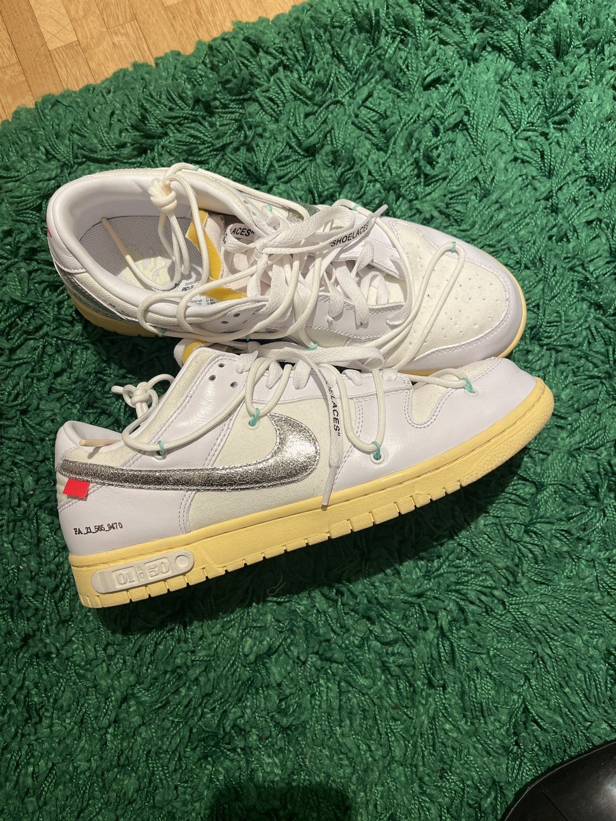 Nike Nike Dunk Off-White Lot 1 Size US 11 / EU 44 - 1 Thumbnail