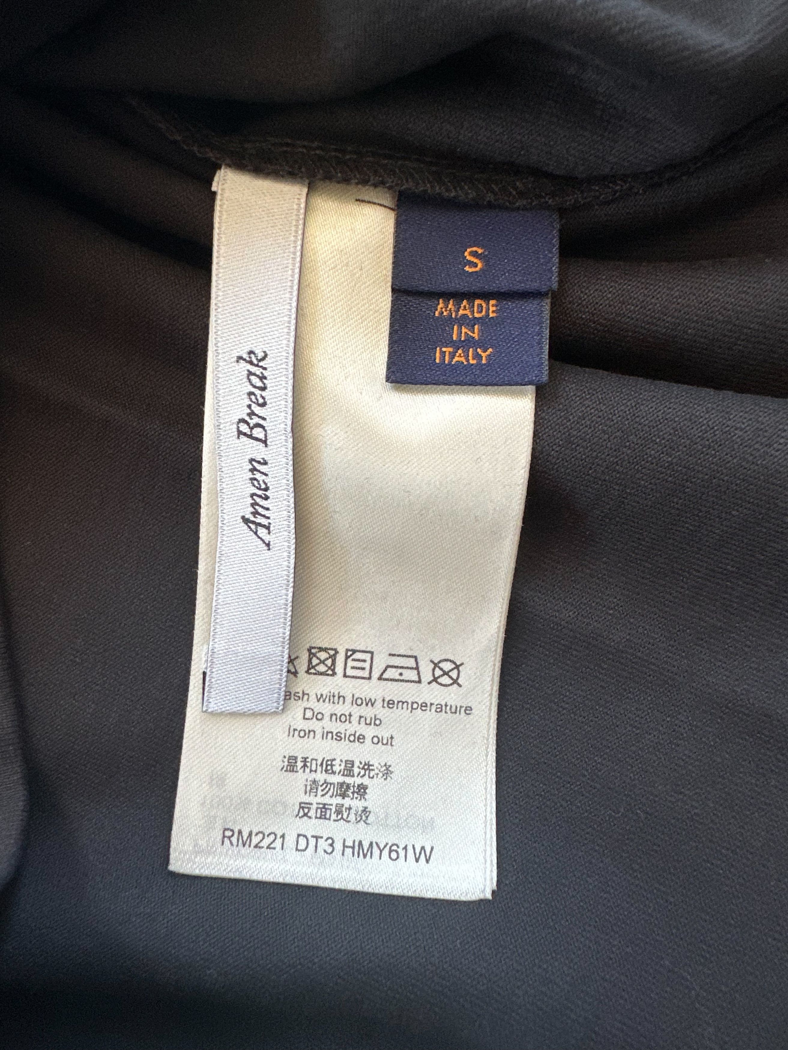 Louis Vuitton Louis Vuitton Black & Green Craftmanship T-Shirt Size US S / EU 44-46 / 1 - 4 Thumbnail