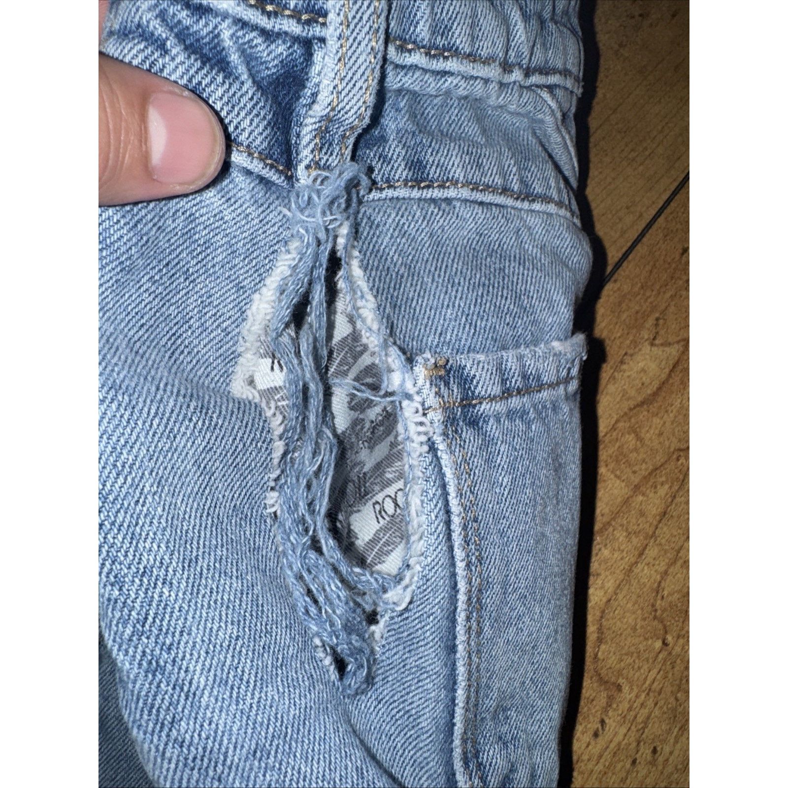 Rock Revival × Vintage Rock & Roll Jeans 28x34 High Rise Stone Wash Vintage Western Size US 28 / EU 44 - 6 Thumbnail