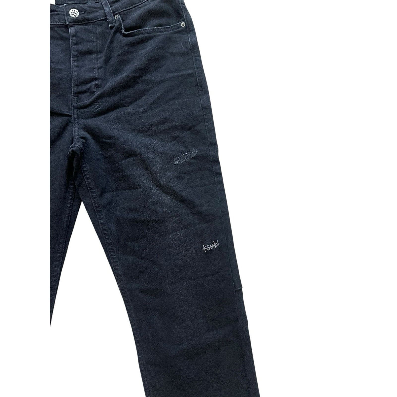 Ksubi Ksubi Jeans Mens Chitch Slim Boneyard Black Size 32/32 Size US 32 / EU 48 - 5 Thumbnail