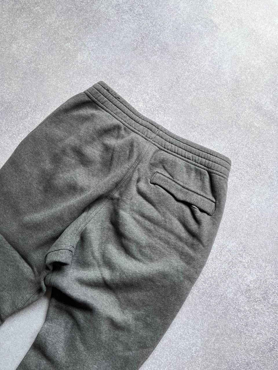 Nike × Vintage Vintage Nike Swoosh Gray Cotton Baggy Trackpants Y2K M Size US 32 / EU 48 - 5 Thumbnail