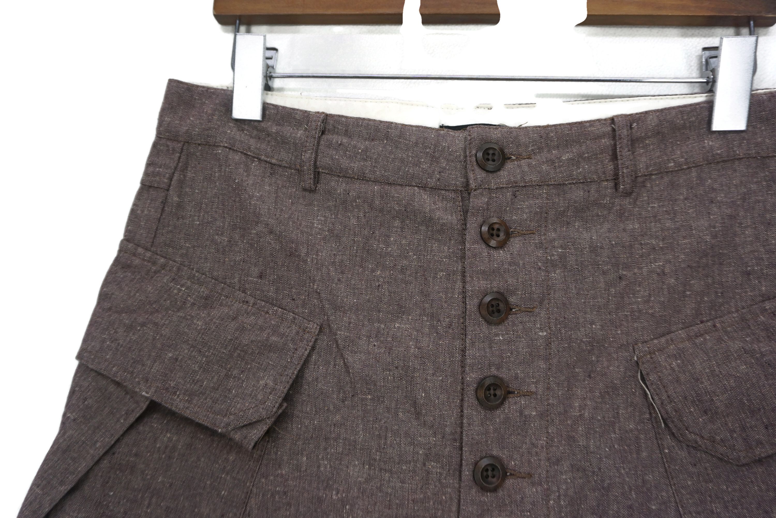 Japanese Brand Open Arms Pants Size W31xL28 High Rise Monkey Pocket Size US 31 - 4 Thumbnail