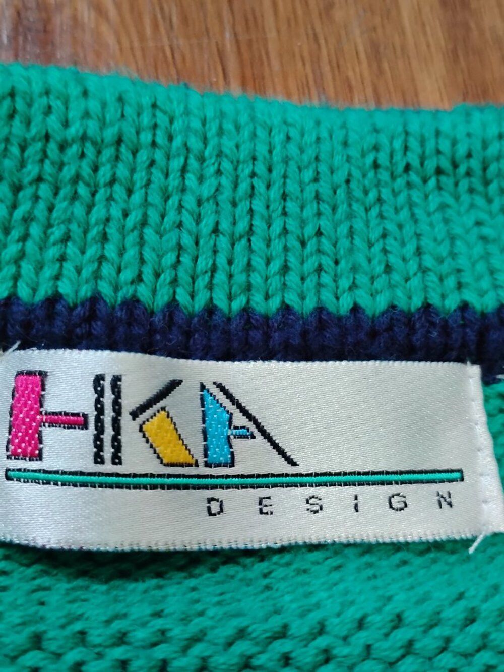 Other Vintage HKA Golf Cardigan Sweater Size US L / EU 52-54 / 3 - 3 Thumbnail