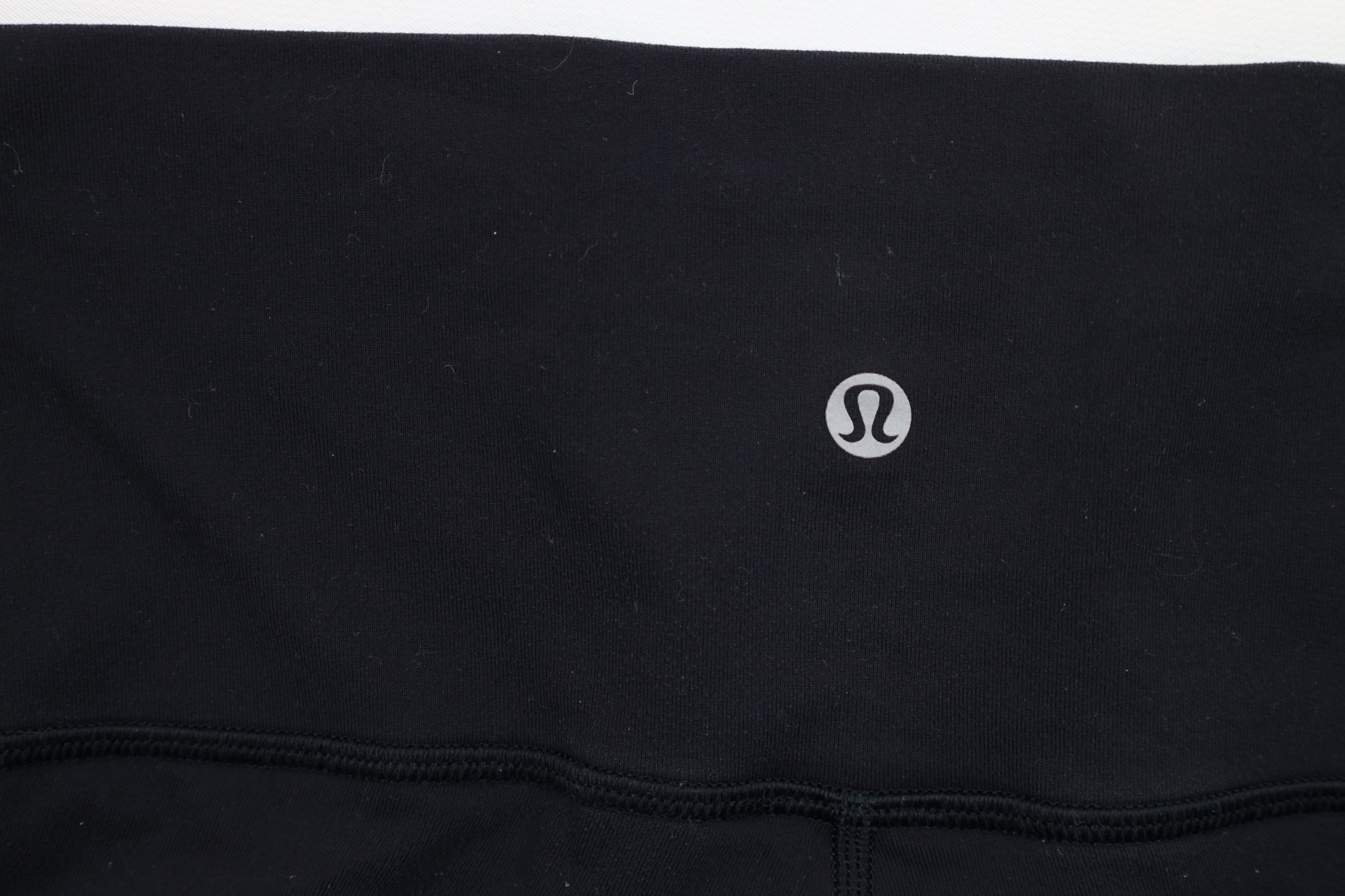 Lululemon × Vintage Lululemon Train High Rise Spandex Leggings Pants Yoga Black Size 28" / US 6 / IT 42 - 9 Thumbnail