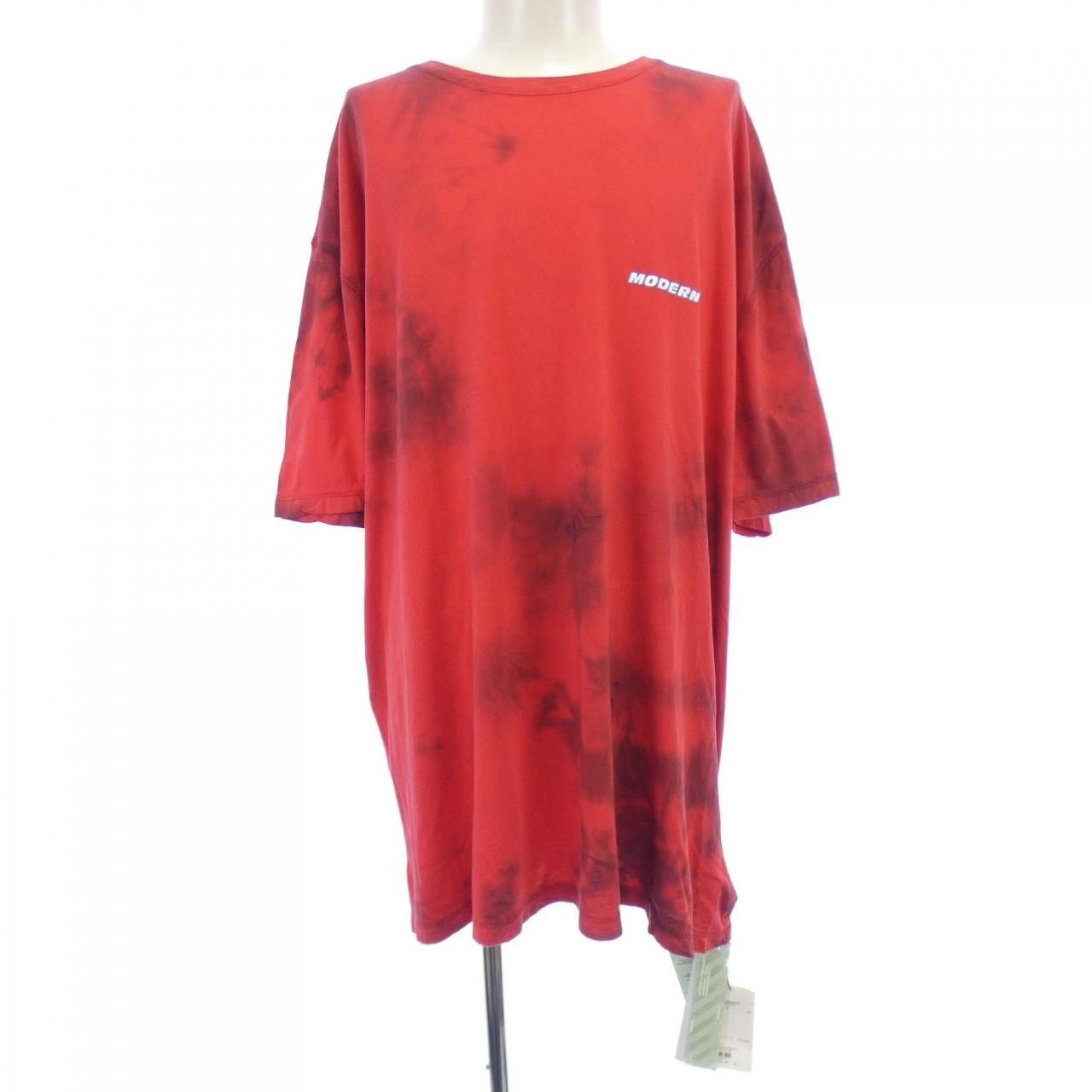 Off-White Off-White Off-White Cotton T Shirt Textile T-Shirts OMAA083S20185020 DUTY FREE for USA Size ONE SIZE - 1 Thumbnail
