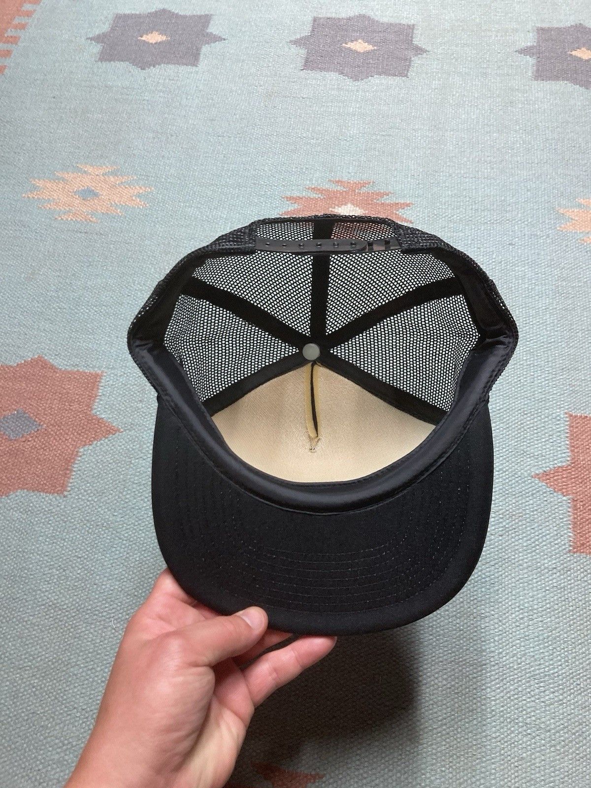 Vintage Vtg trucker hat life is like donut funny joke novelty dough Size ONE SIZE - 5 Thumbnail
