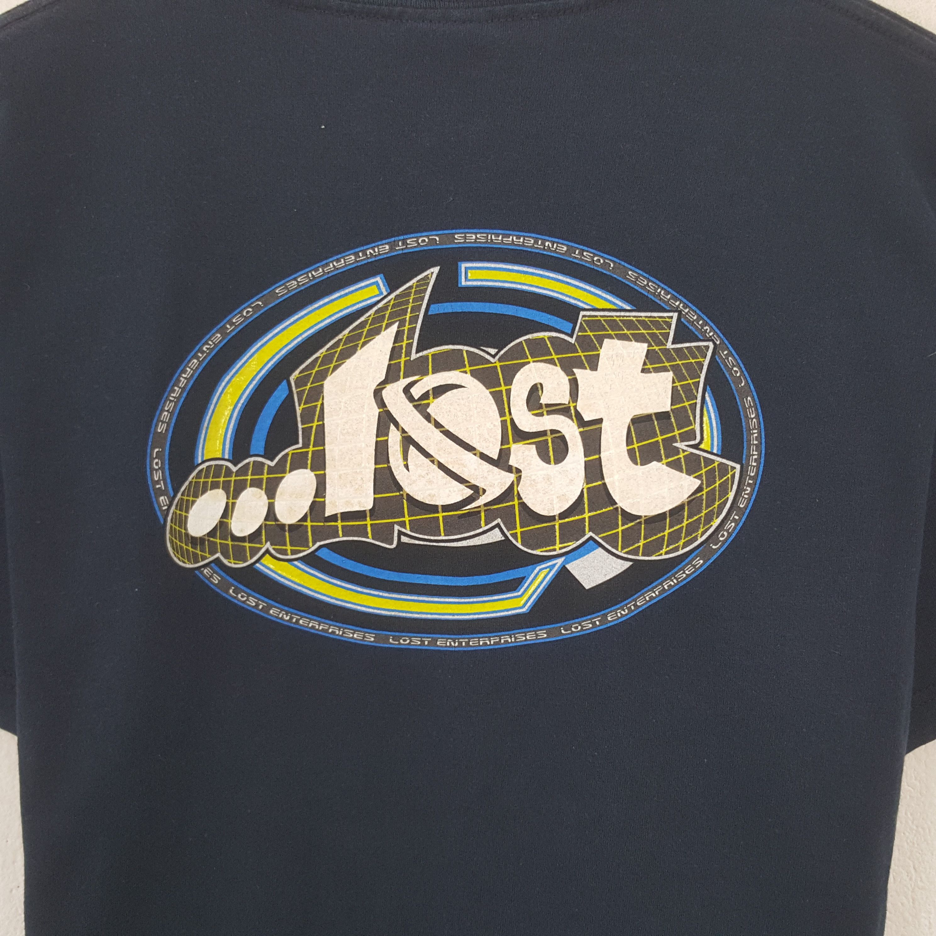 Vintage Vintage Lost Skateboard Tshirt Size US M / EU 48-50 / 2 - 2 Thumbnail