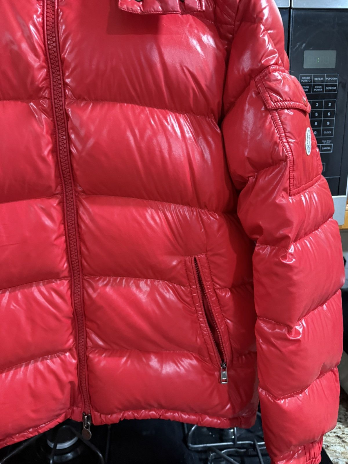 Moncler Moncler Maya Red Jacket Size XL / 4 Size US XL / EU 56 / 4 - 5 Thumbnail