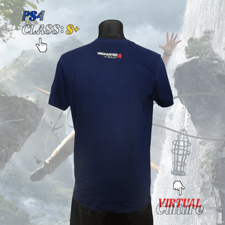 Vintage Uncharted 4 Official T-shirt Size US L / EU 52-54 / 3 - 2 Thumbnail