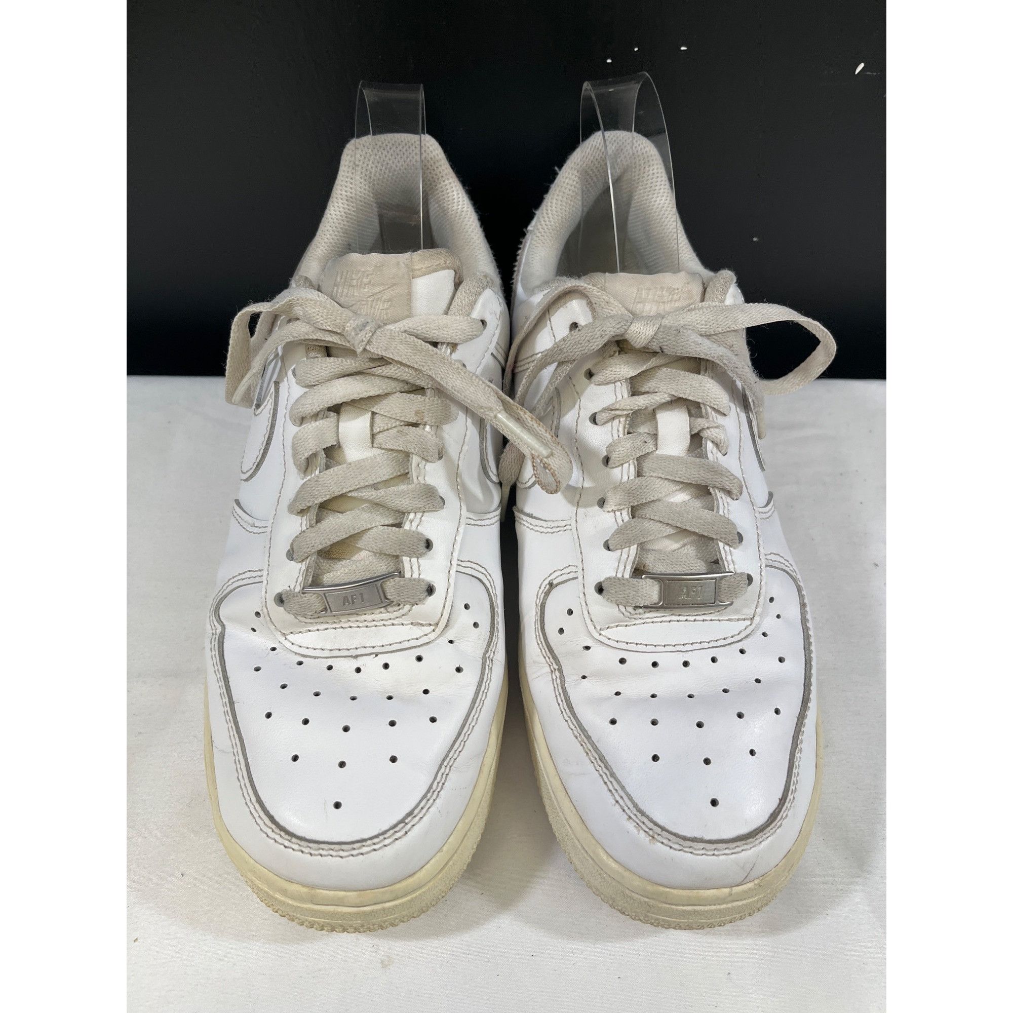 Nike Nike Air Force 1 Mens White Low Top Sneakers Size 8.5 SKU 65 Size US 8.5 / EU 41-42 - 2 Thumbnail