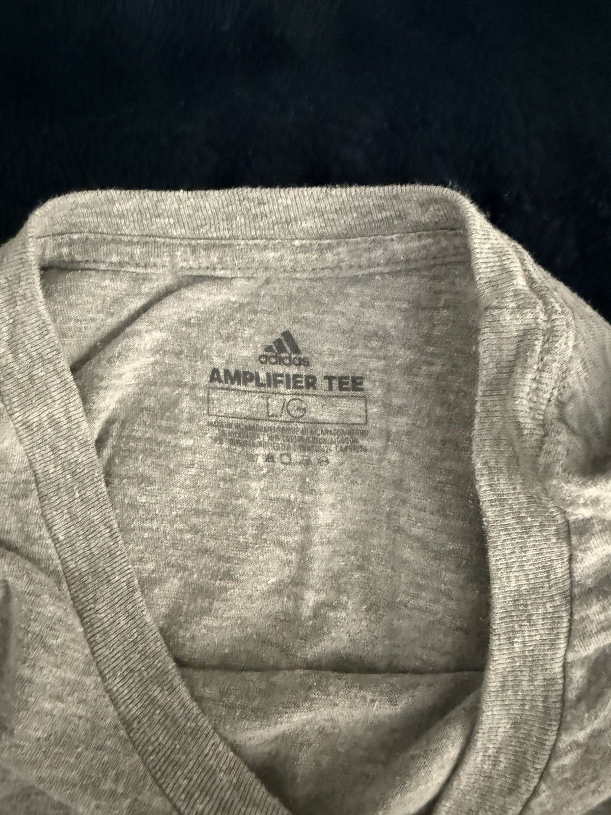 Adidas × Vintage Grey Adidas Amplifier Tee Size US L / EU 52-54 / 3 - 2 Thumbnail