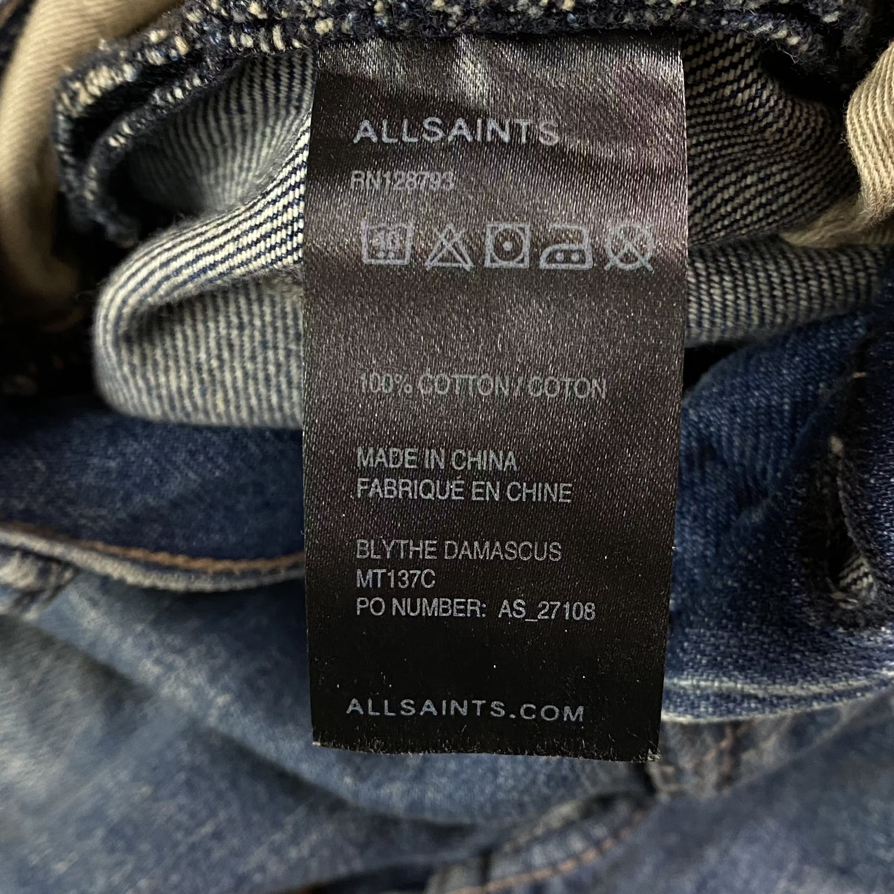 Allsaints Mens Jeans Shorts Allsaints Size 32 Size US 32 / EU 48 - 7 Thumbnail