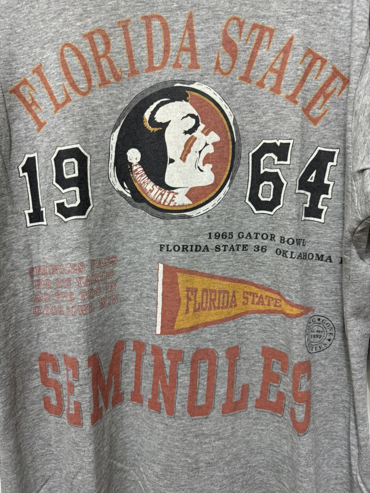 Vintage Vintage 1996 Florida Gators BCS College Football Champs Tee Size US XL / EU 56 / 4 - 2 Thumbnail