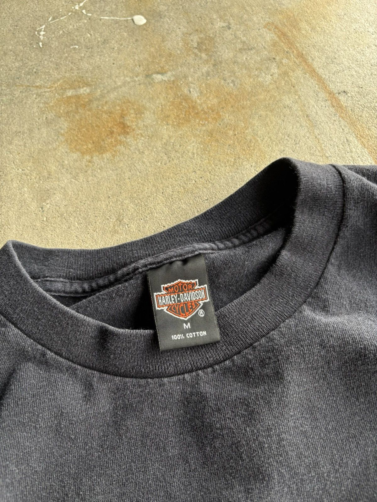 Harley Davidson Vintage 1995 Harley Davidson Boxy Las Vegas Faded Tee Size US M / EU 48-50 / 2 - 5 Thumbnail