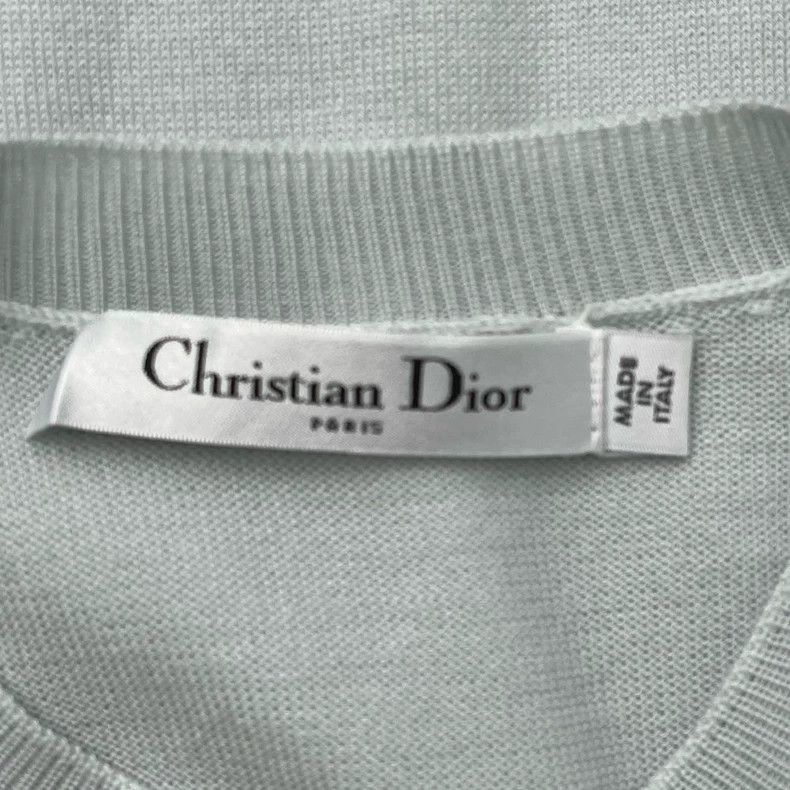 Dior Dior Size 36 Cashmere knitted short sleeves 2503-Nextarrow Size US XS / EU 42 / 0 - 6 Thumbnail