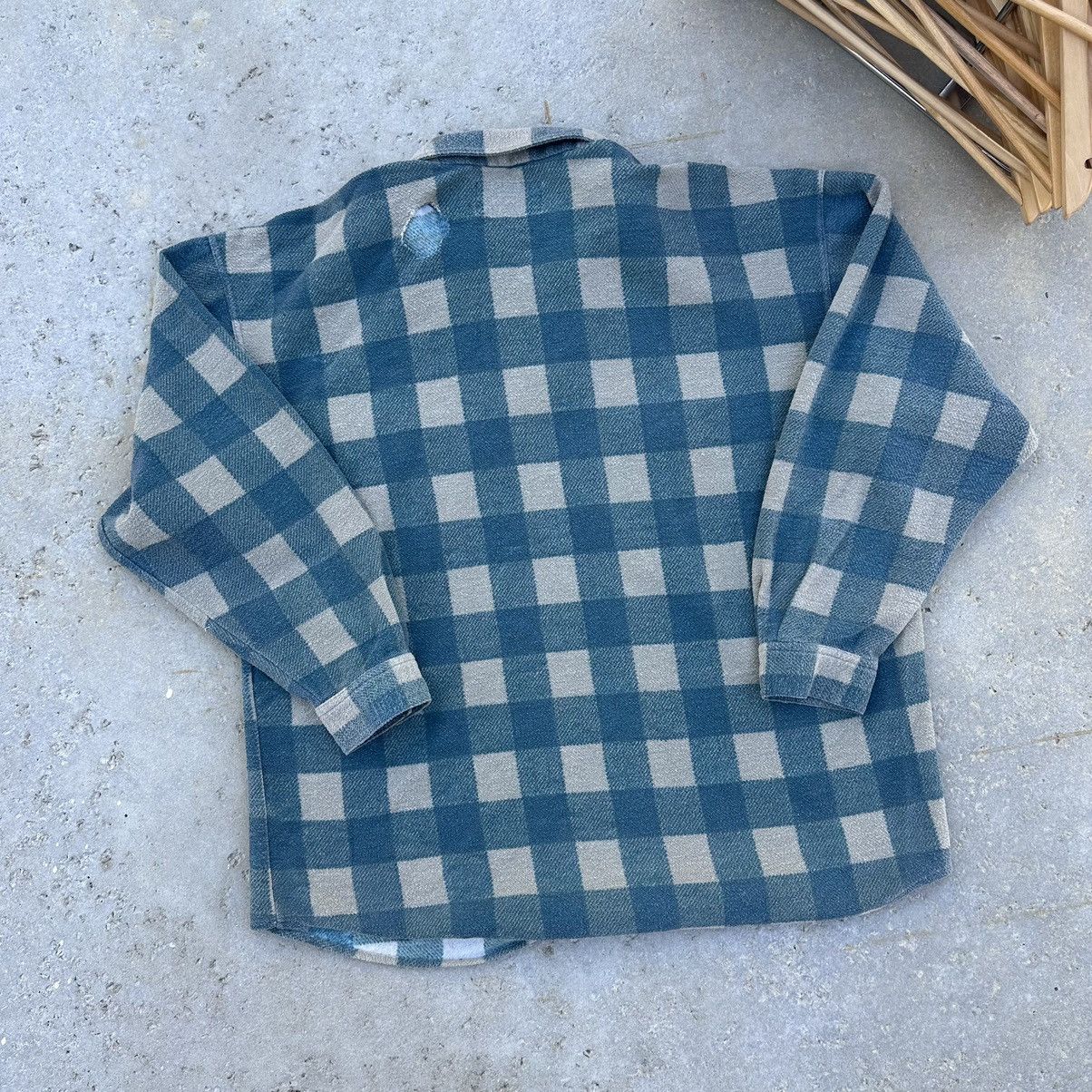 Bugle Boy VTG 2000’s Bugle Boy Rare Sample Piece Quarter Zip Flannel Size US M / EU 48-50 / 2 - 2 Thumbnail