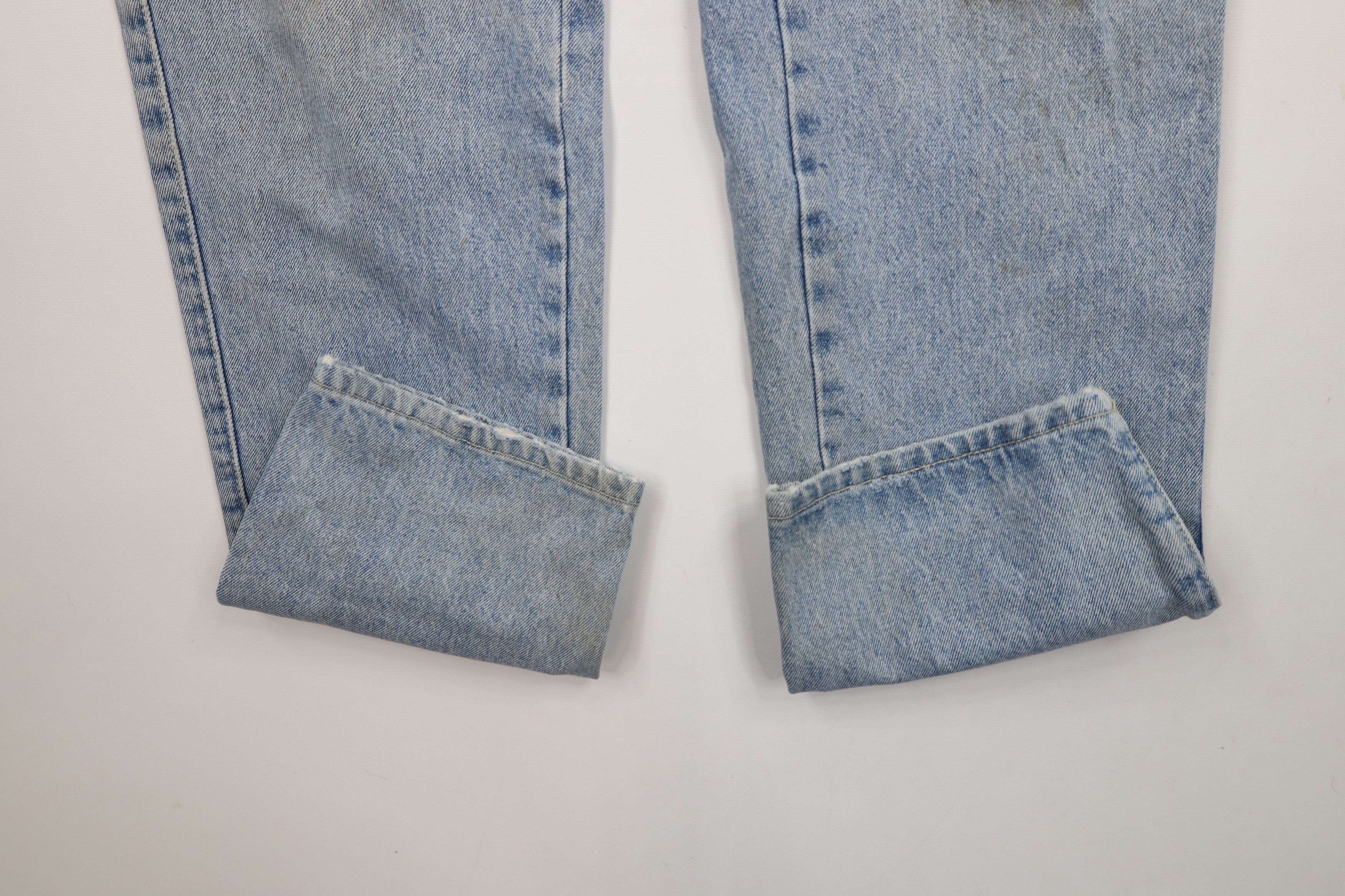 Vintage Vintage 90s Streetwear Relaxed Tapered Leg Denim Jeans Blue Size US 32 / EU 48 - 6 Thumbnail
